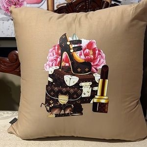 Decorative pillow Louis Vuitton look